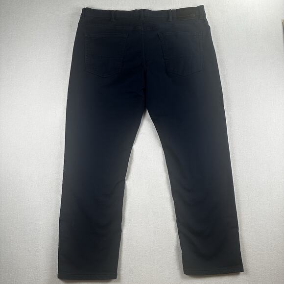 English Laundry 5-Pocket Pant Straight Fit Men's 38x29 Stretch Flex Dark Navy - Picture 10 of 14